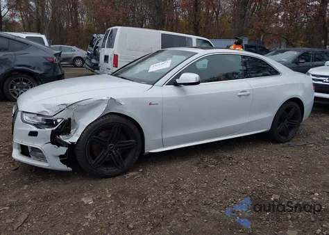 2013 Audi S5 3.0T Premium Plus from USA, damaged, VIN WAUGGAFR3DA044271